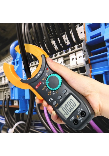 Njty Dijital Kelepçe Metre 4000 Ncv Testi İle Otomatik E4403