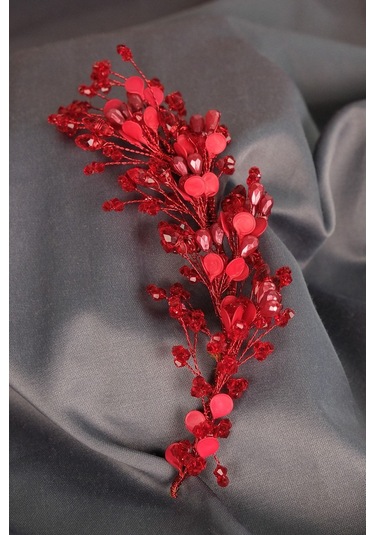 FdayAksesuar Gelinlere Özel Lega Inci Boncuklu Yan Saç Tokası Gelin Aksesuarı FRDY31691