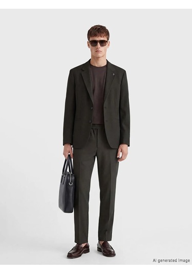 Lc Waikiki Yeşil Standart Kalıp Erkek Blazer Ceket
