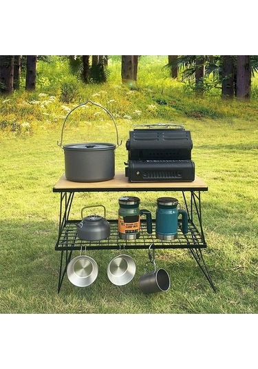 Novahub Aotu Yt1001 Masaüstü Bambu Kurulu, Çok Fonksiyonlu Açık Mekan Çok Renkli