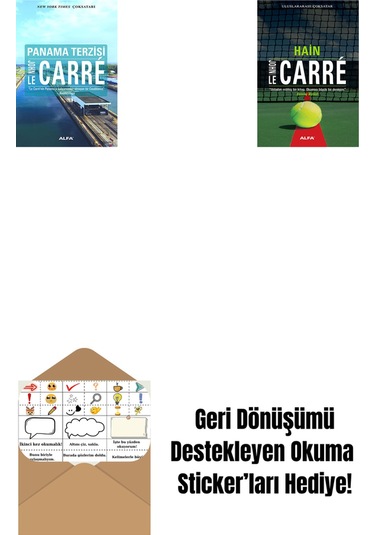 Panama Terzisi + Hain + Okuma Sticker'ları