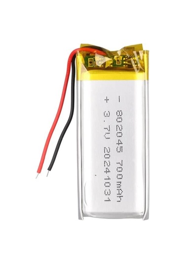 Powermaster 802045 3.7v 700mah Lityum Polimer Li-po Batarya Ciklet Pil