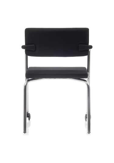 Burosit Bürosit Rabbit Krom Sandalye 2 Tekerlekli