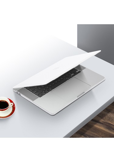 MacBook Air 13.3" Koruyucu Laptop Kılıfı Beyaz