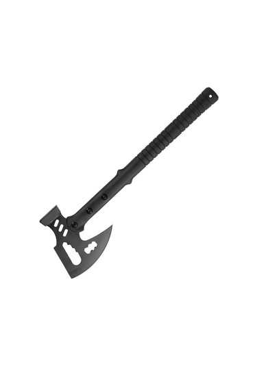 Valkyrie Çekiçli Outdoor Kamp Baltası Kılıflı Balta Siyah