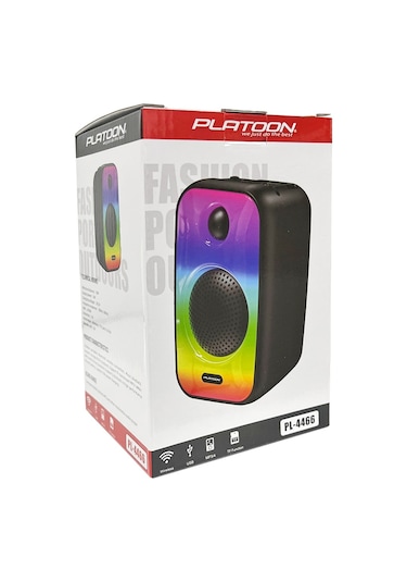 Platoon PL-4466 SD Usb MP3 Bluetooth Speaker