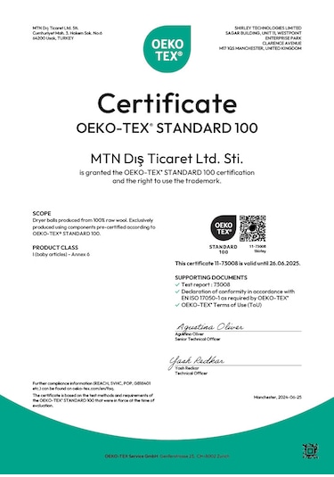 Saf Ve Doğal Yerli Üretim Koyu Renkli Yün Kurutma Topları 3 Adet