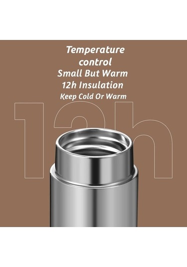 Maoyaya 180 Ml Küçük Kapasiteli 316 Paslanmaz Çelik Taşınabilir Vakum Pratik Tasarım