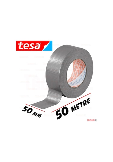 Tesa Power Duct Tape 25 50 Mm X 50 Metre Tamir Bandı