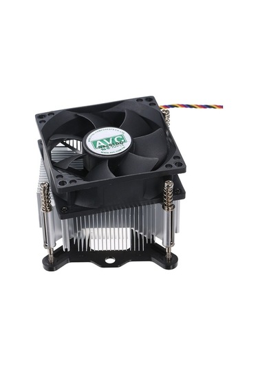 Fastbuy Intel 1155/1150/1151 Uyumlu 12v Hız Kontrollü Cpu Soğutucu, 0-20dba Sessiz Fanlı Isı Denetleyici