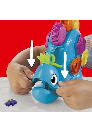 Play Doh Başlangıç Şekiller Ve Renkler Dino Oyun Seti G0491 renkli