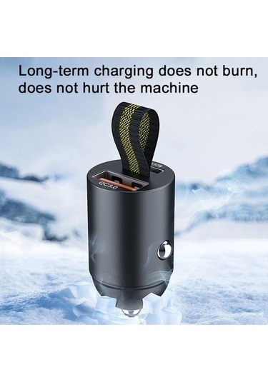 Pazly Araç Şarj Cihazı - Çift Portlu Qc3.0+pd30w Hızlı Şarj - 12-24v Otomobil/kamyon/suv