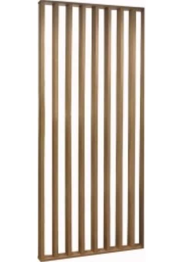 Ahşap Çıtalı Paravan Oda Ayırıcı Seperatör Duvar 100x200 Cm