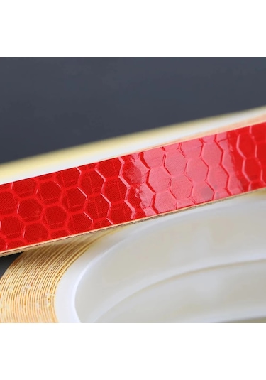 8 M Yansıtıcı Bant Pvc Bisiklet Tekerlekleri Yansıtan Floresan