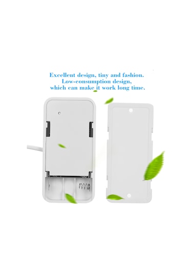 Aubyhe Ewelink 433mhz Kablosuz Su Alarm Sensörü - Su Kaçağı Ve Taşma Dedektörü, Rf Köprü Veya Alarm Sistemi İle Uyumlu