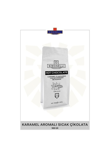 Simonelli Sıcak Çikolata Karamel Aromalı 900 G