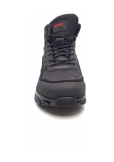 Scootland 14271 Erkek Kamuflaj Siyah Spor Bot Siyah