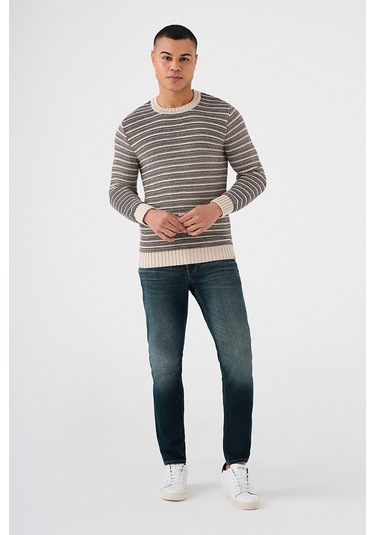 Loft Ekru Erkek Triko Ekru