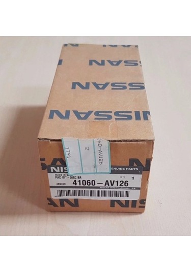 Nissan Primera P12 2003-2006 Ön Balata Takım  41060-av126