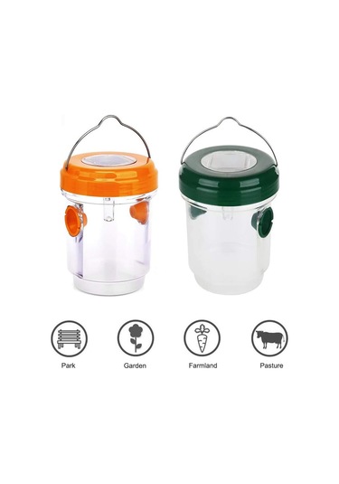 Xiyyadms 3'lü Dış Mekan Güneş Enerjili Arı Tuzağı - Uv Işık Ve Yem İle Etkili Avlanma, Ip44 Su Geçirmez, Bahçe/çim Alani Uygun