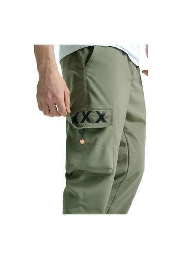 Oksit Destry Slim Fit Kort Paraşüt Kargo Cepli Erkek Eşofman Alt 001