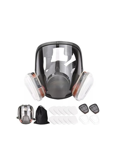 Trendooze Chelsea Gaz Maskesi Sprey Boya Tozu Kimyasal Pestisit Dekorasyonu Yo