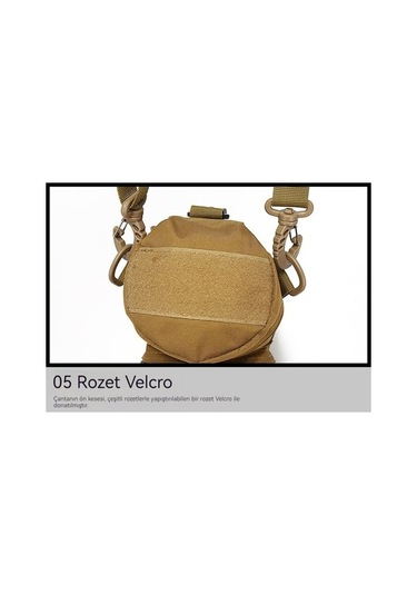 Taktik Açık Seyahat Kamp Su Şişesi Çantası-kahverengi 02 Mq Kahverengi