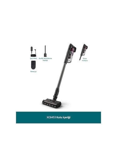 Philips  XC6453/00 6000 Serisi Dikey Şarjlı Süpürge