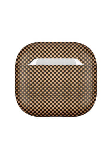 Airpods 4. Nesil Uyumlu Kılıf 600d Karbon Fiber Yapılı Kulaklık Kılıfı 43 Renksiz