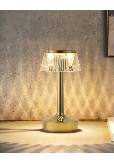 Şarjlı Masa Lambası Dimmerli Dokunmatik Cata Rio Dekoratif Abajur