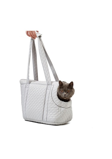 Cbtx Pet Çanta Sonbahar Ve Kış Omuz Kedi Gezi Çantası, Renk: Açık Pembe