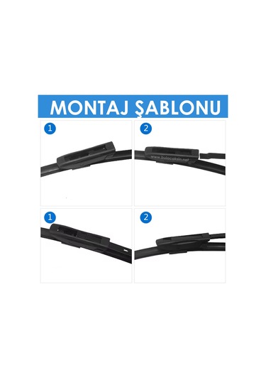 Rbw Muz Silecek Takımı Peugeot Expert 2016-2023 İle Uyumlu