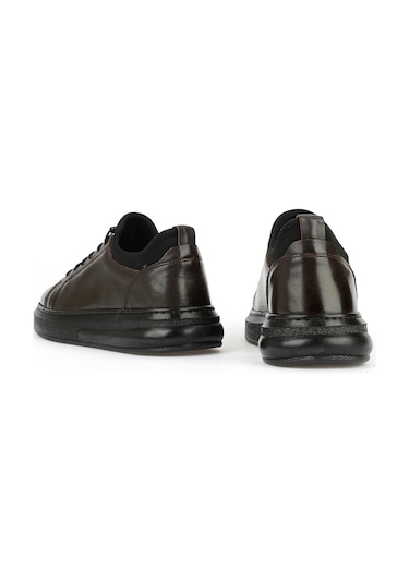 Ziya Erkek Hakiki Deri Sneaker 161423z79 Kahve 161423z79 300 40