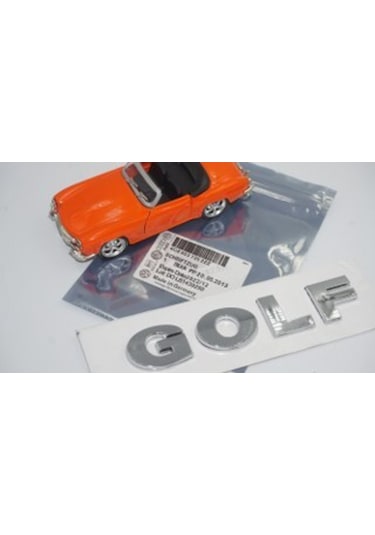 Volkswagen Golf 4-5 Bagaj 3M 3D Krom Abs Yazı Logo Amblem