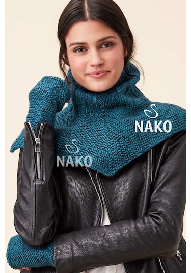 5 Adet Vega Tweed Premium Akrilik El Örgü İpi Yünü No: 35032 RYL-NWNKVT35032-5