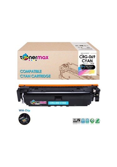 Canon Crg-069 Uyumlu Toner Mavi- Çipli / 5094c002 /lbp673cdw /mf752cdw /mf754cdw