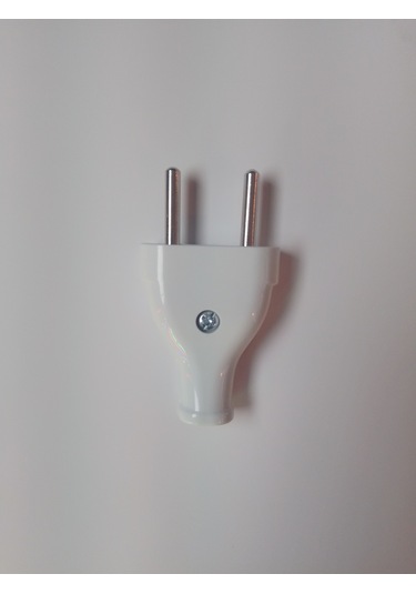 10'lu Paket Beyaz Yassı Erkek Fiş