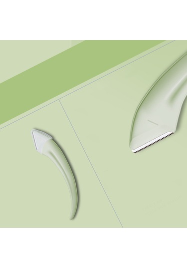 Aelius Özel Tasarım Ay Şeklinde Kadın Kaş ve Yüz Usturası