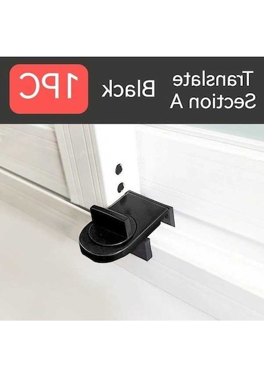 Fastbuy Sürgülü Kanat Kilidi, Dolap Kapı Sapanı, 1/2 Adet, Pratik Aksesuar 1 ADET