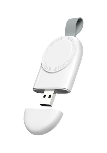 Taşınabilir Usb Manyetik Metal Kablosuz Şarj Cihazı 2'si 1 Arada Apple Watch Şarj Cihazı İwatch123456 Nesil Diğer