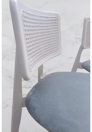 Sandalye Zia Model 90406 Kayın Gövde Modern Tarz Doğal Hasırlı El Yapımı