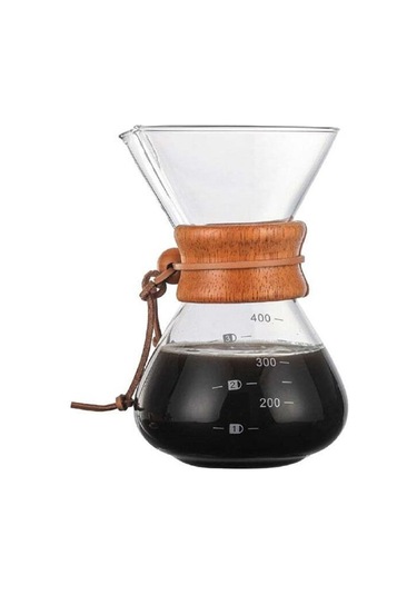 Campout Filtre Kahve Cam Set 400 ML