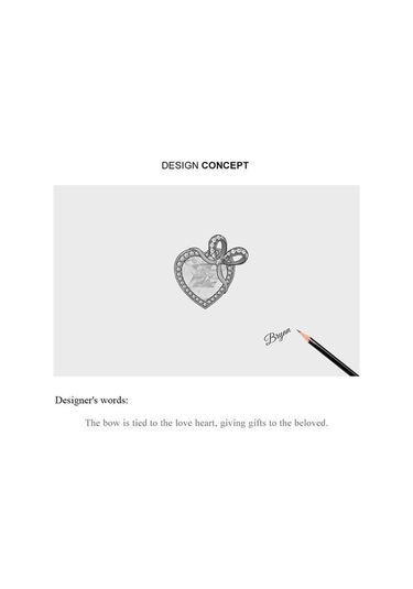 Novahub 925 Ayar Gümüş Gül Kalp Zirkon Boncuk Kadın Romantik Yay Kolye Charm Bilezik Dıy Takı Hediye Rose Gold