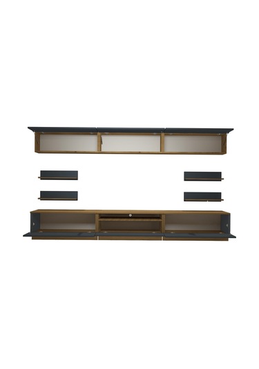 Decoraktiv Trendstyle 8y Mdf Tv Ünitesi Tv Sehpası Pera - Antrasit