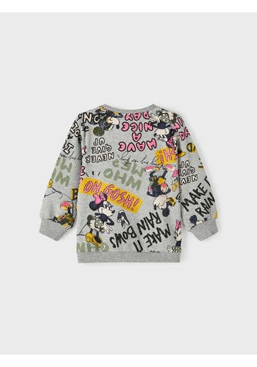 Name It Disney Gri-melanj Kız Çocuk Sweatshirt 13221136 001