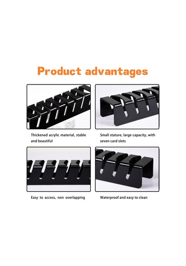 Neevoyu 7 Oluklu Akrilik Şapka Düzenleyici, Fişmen Şapka-kowboy Şapka Depolama Rafı, Transparan 1 Adet