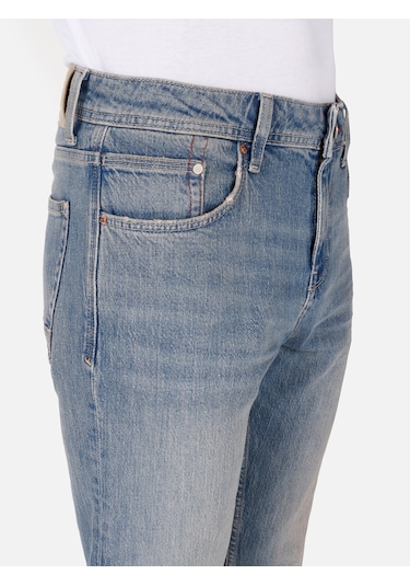 Colins 044 Karl Normal Kesim Düşük Bel Düz Paça Mavi Erkek Pantolon Cl1071559 Denim