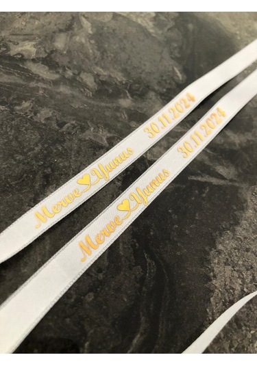 İsimli Söz Nişan Kurdelesi B-3