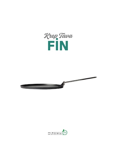 Fin Krep Tava 26 Cm Siyah