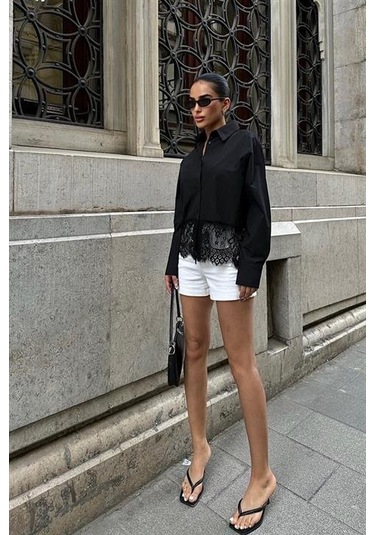 Andrea Dantel Detay Gömlek 3385-08 Si Yah